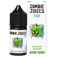 Жидкость Zombie Juices Salt: Ice Зелёное Яблоко 30/20